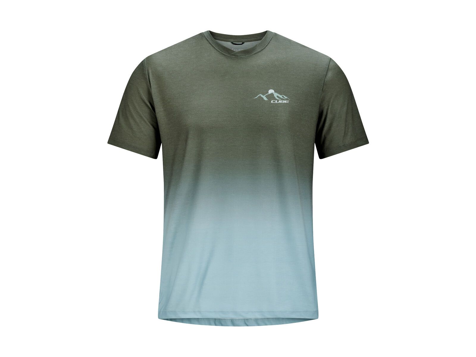 Cube MTB Rundhalstrikot Soft Touch kurzarm, grey - Bild 1