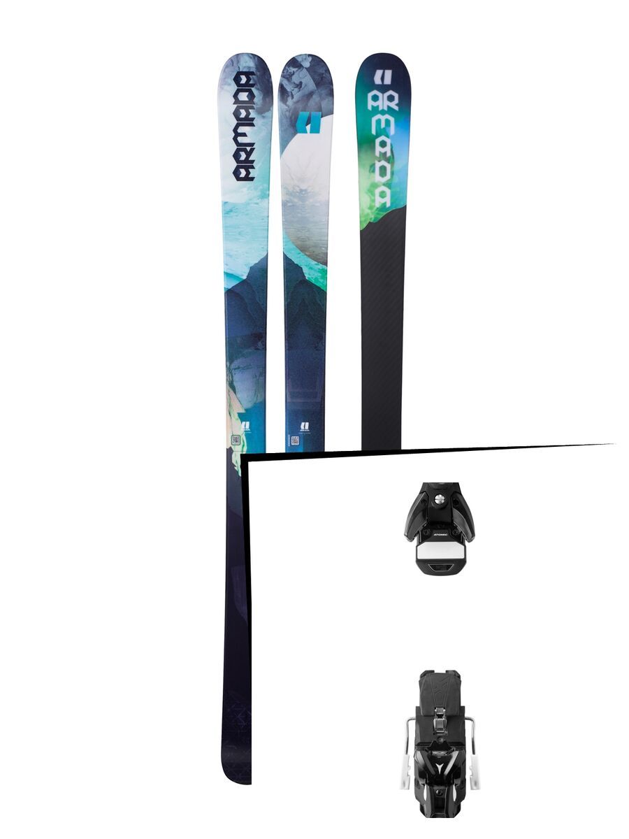 Set: Armada Victa 93 2018 + Atomic STH 13 WTR black/gun metal - Bild 1