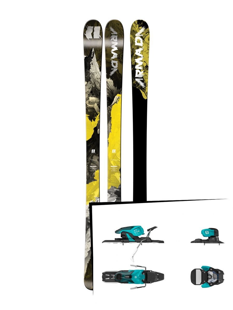 Set: Armada Invictus 89 TI 2017 + Salomon Warden 11 (1706225) - Bild 1