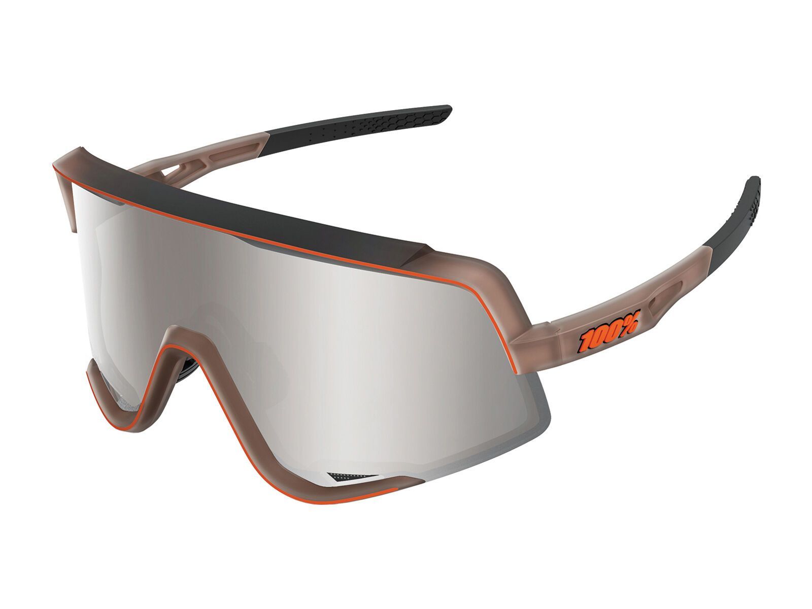 100% Glendale - HIPER Silver ML Mir, matte transl brown fade - Bild 1