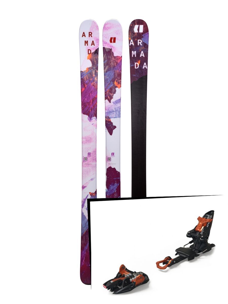 Set: Armada Victa 93 2019 + Marker Kingpin 10 black/copper - Bild 1