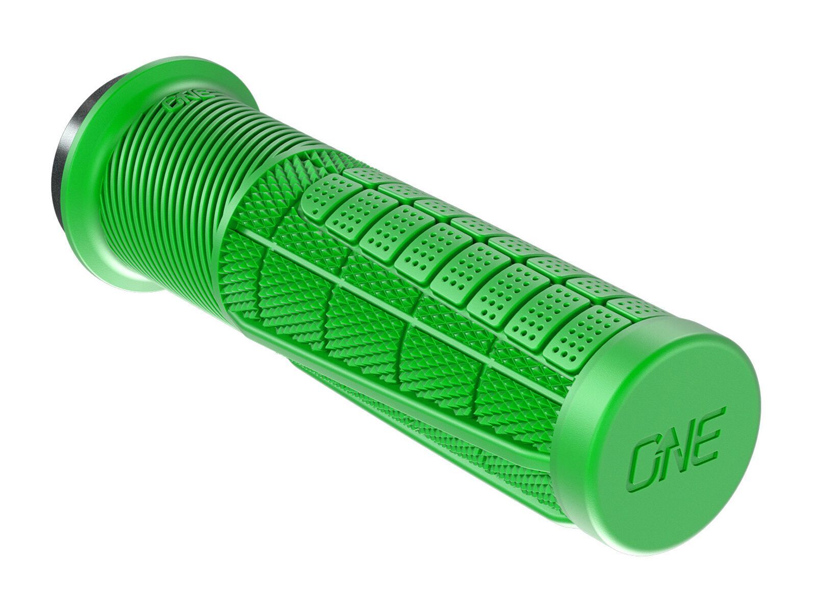 OneUp Components Thick Grips Lock-On, green - Bild 1