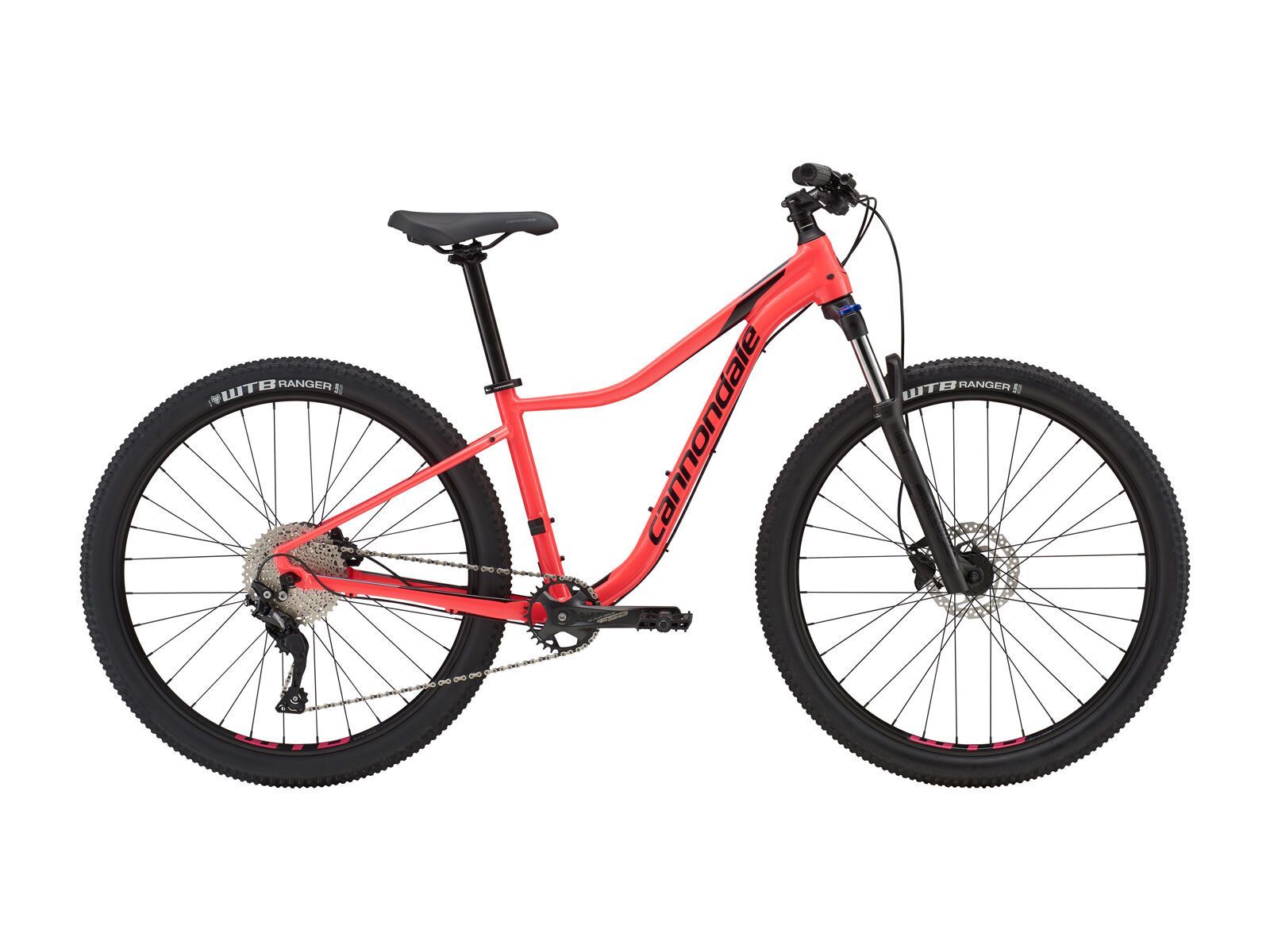 Cannondale Trail Women's 2 - 27.5, acid strawberry w/ black pearl and charcoal - gloss - Bild 1