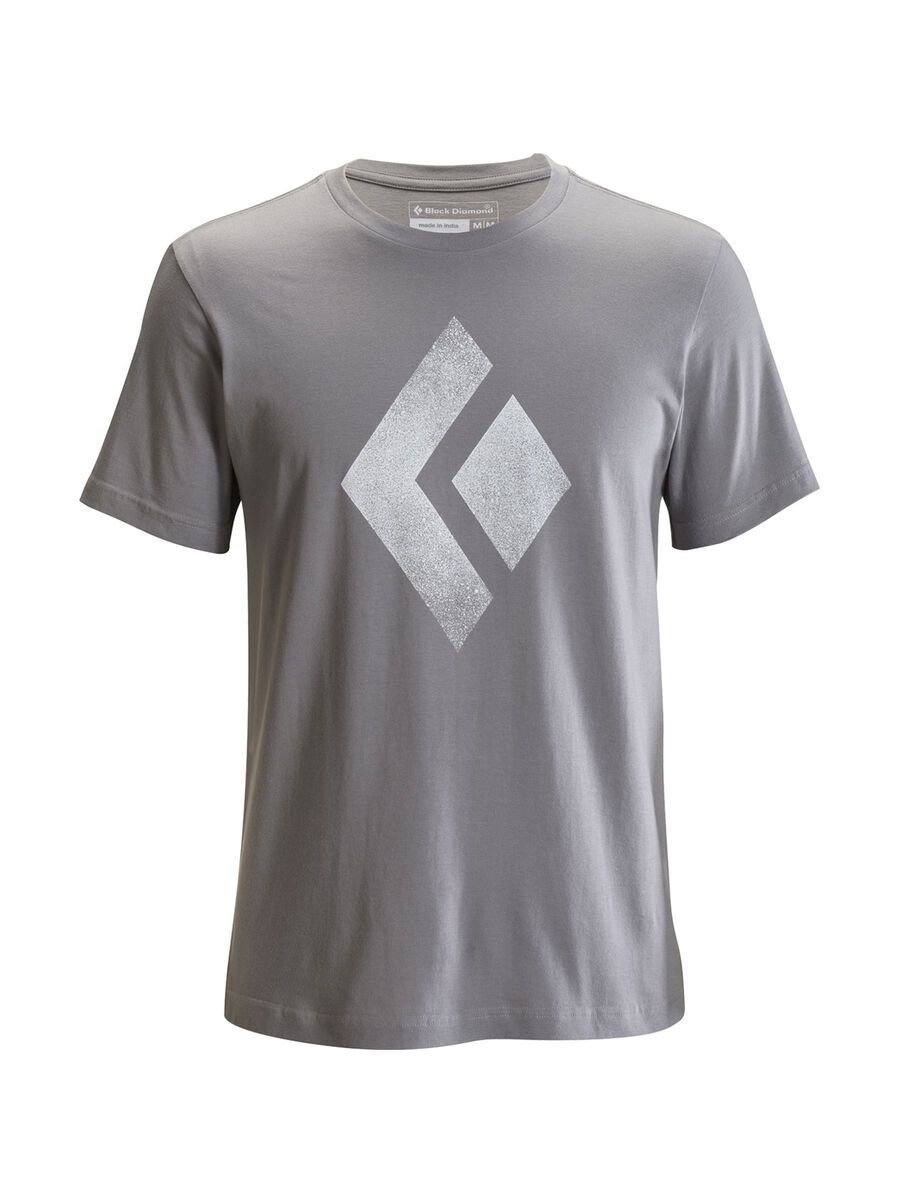 Black Diamond S/S Chalked Up Tee, nickel - Bild 1