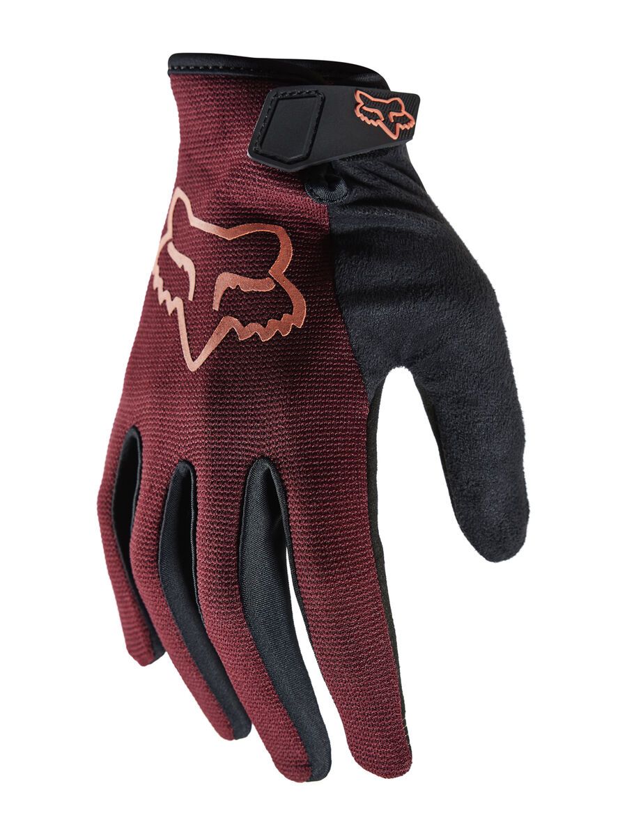 Fox Womens Ranger Glove, dark maroon - Bild 1