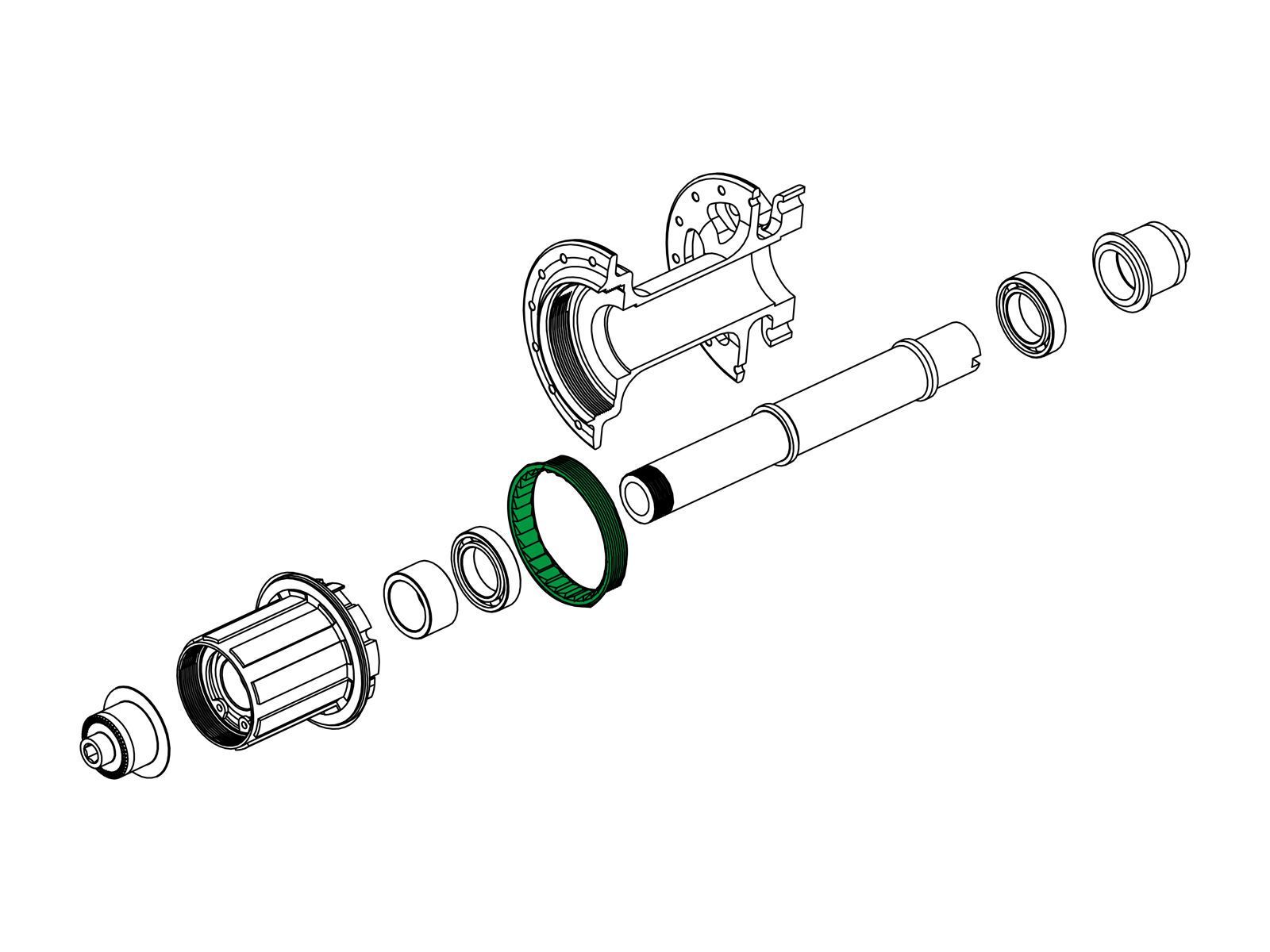 Stan's NoTubes Freilaufring 30 Zähne, 3.30/Ti/HD/R/RTi - Bild 1