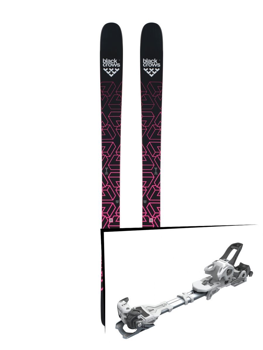 Set: Black Crows Corvus 2018 + Tyrolia Ambition 12 AT solid white black - Bild 1