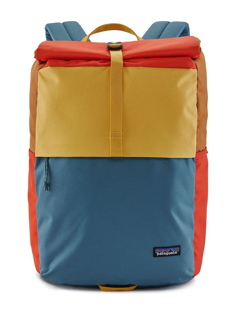 Patagonia Arbor Roll Top Pack Patchwork, surfboard yellow - Bild 1