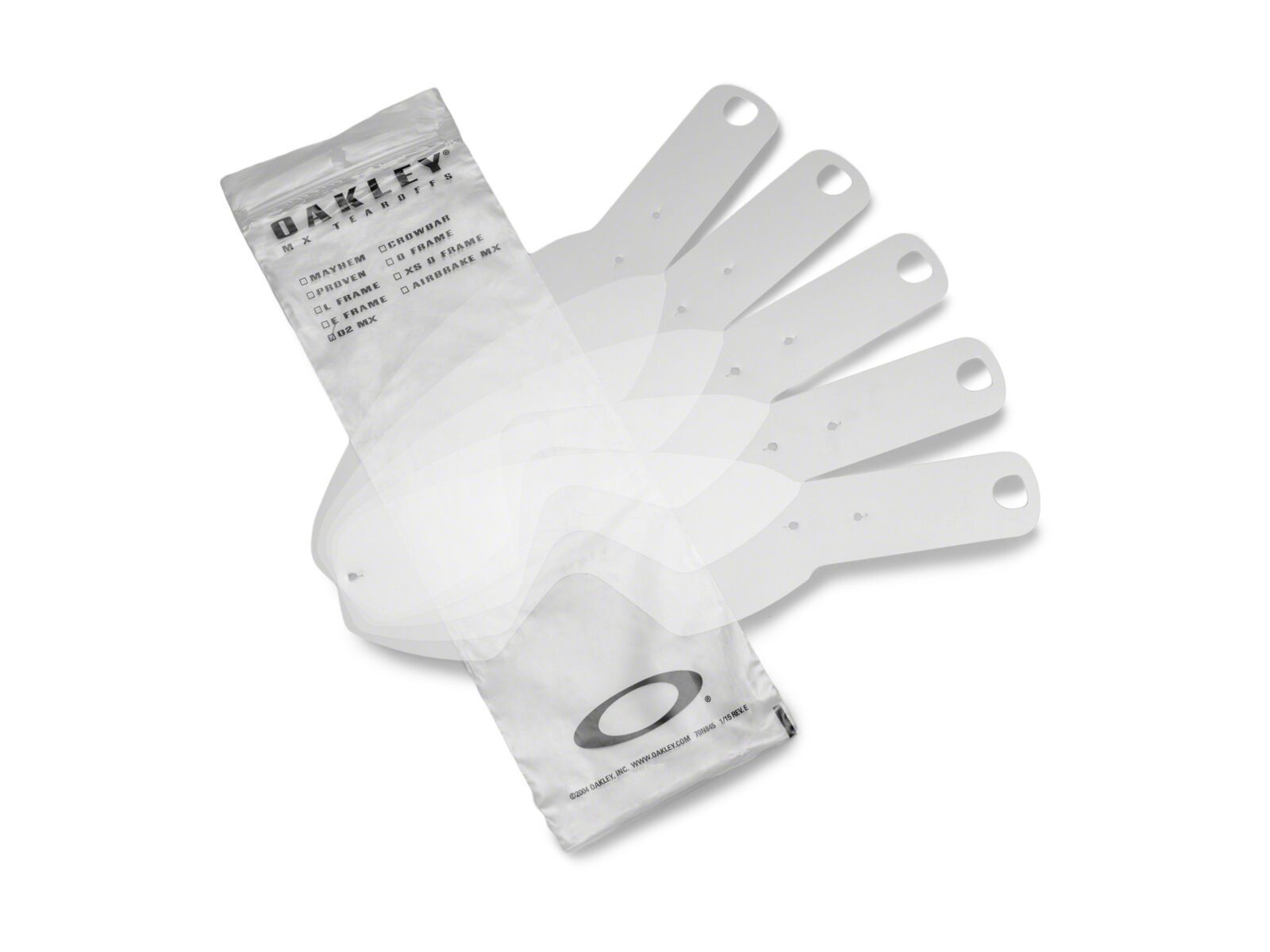 Oakley O-Frame 2.0 MX Tear Offs - 25 Pack - Bild 1