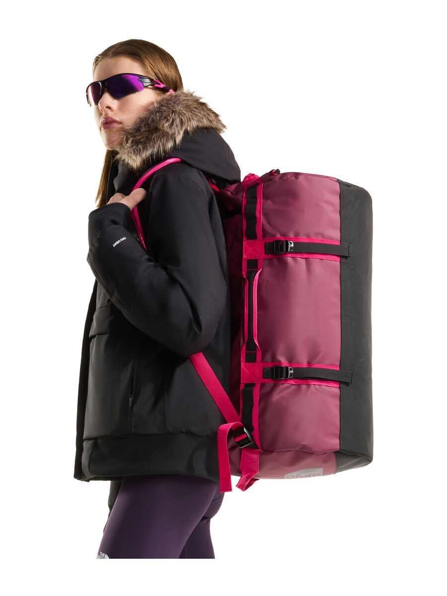 The North Face Base Camp Duffel 50L - S, burgundy crush/tnf blac - Bild 5
