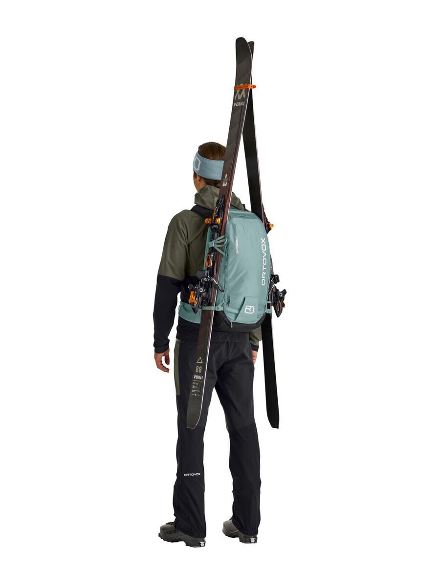 Ortovox Merino Airsolation Punta Berrino Hooded Jacket M, black raven - Bild 5