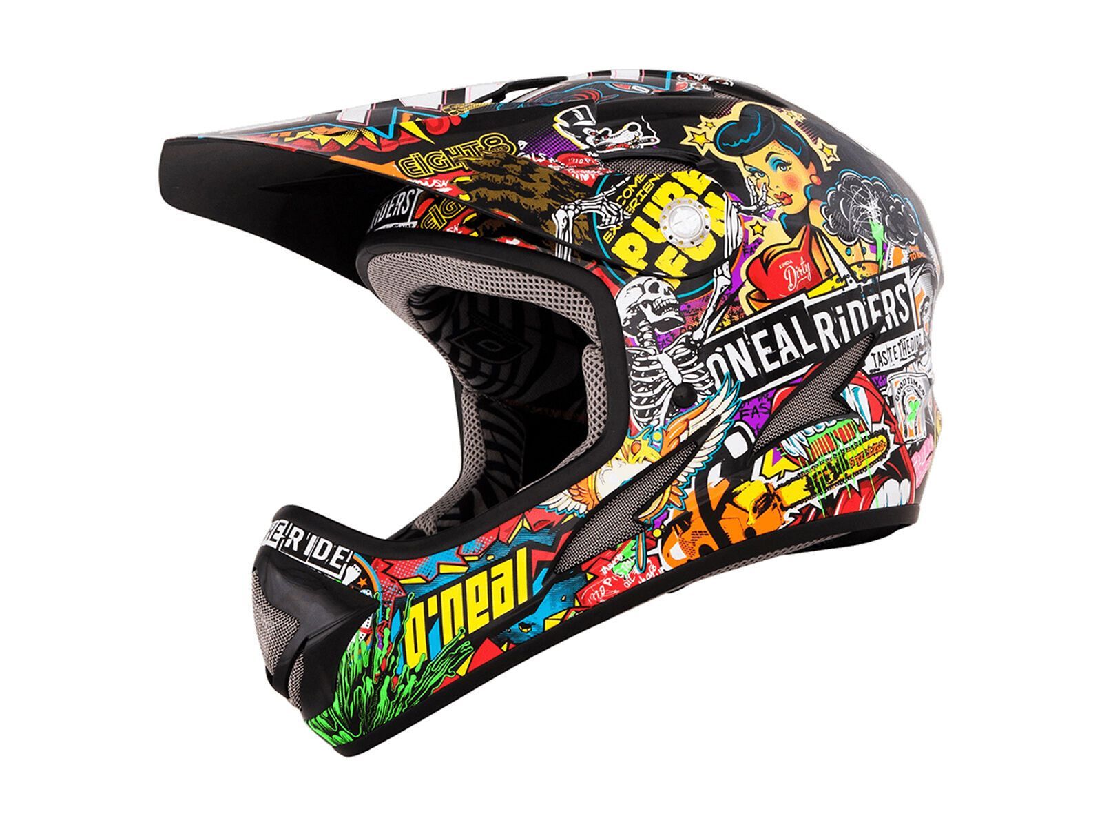 ONeal Backflip Fidlock DH Kids Helmet Evo Crank, black/multi - Bild 1