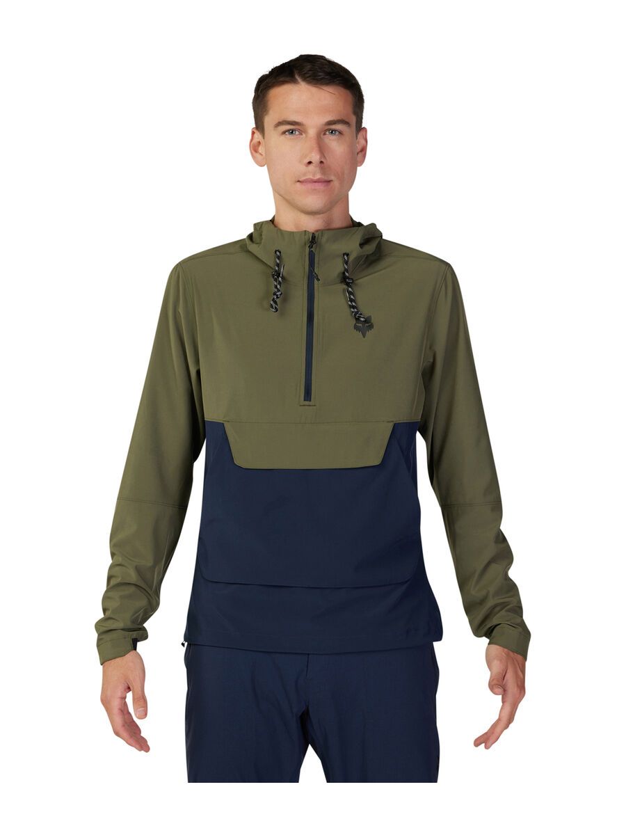Fox Ranger Wind Pullover, olive green - Bild 2