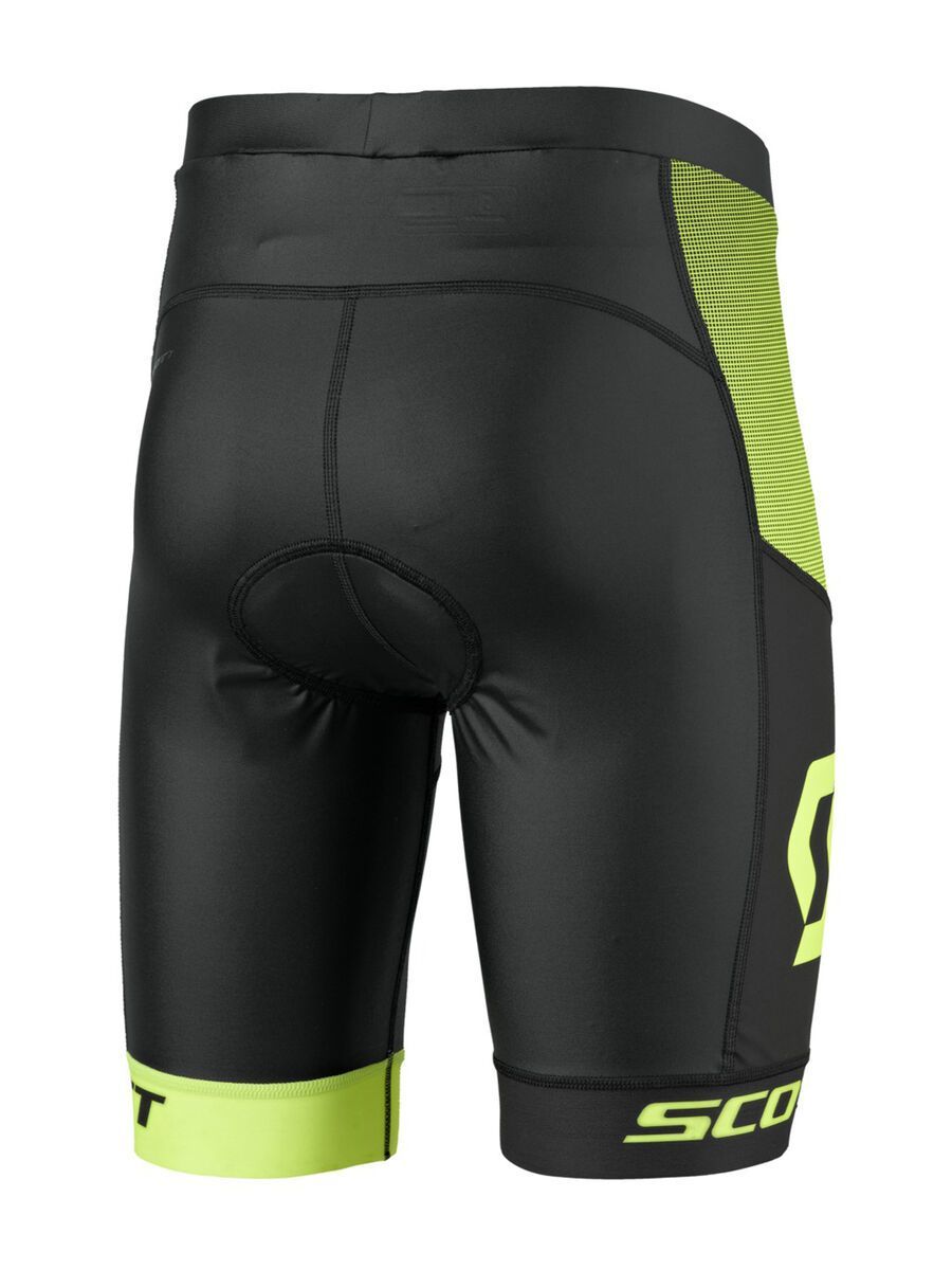 Scott Plasma w/Pad Shorts, black/neon yellow - Bild 2
