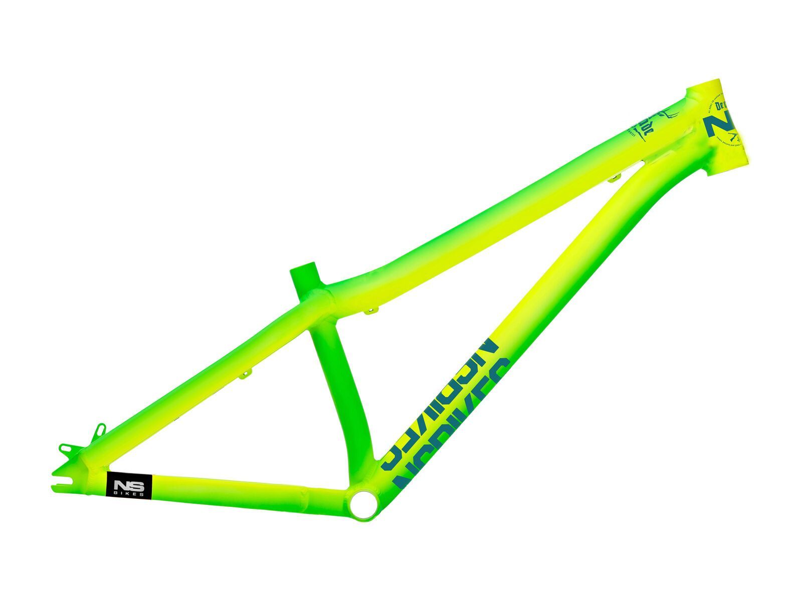 NS Bikes Decade Frame, lemon lime - Bild 1