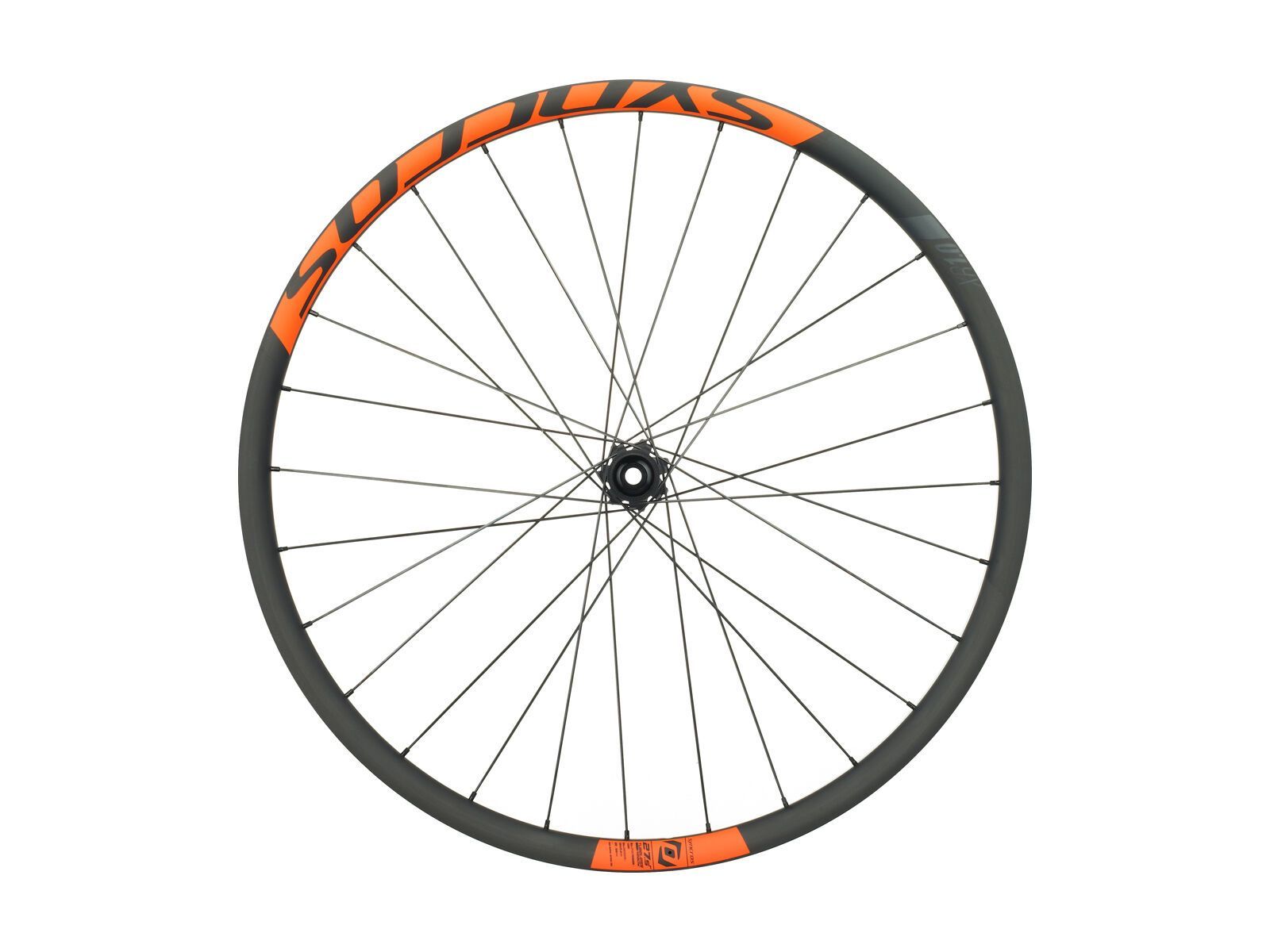 Syncros XR1.0 Carbon Boost 148 mm, 27.5 Zoll, black matt/orange - Bild 1