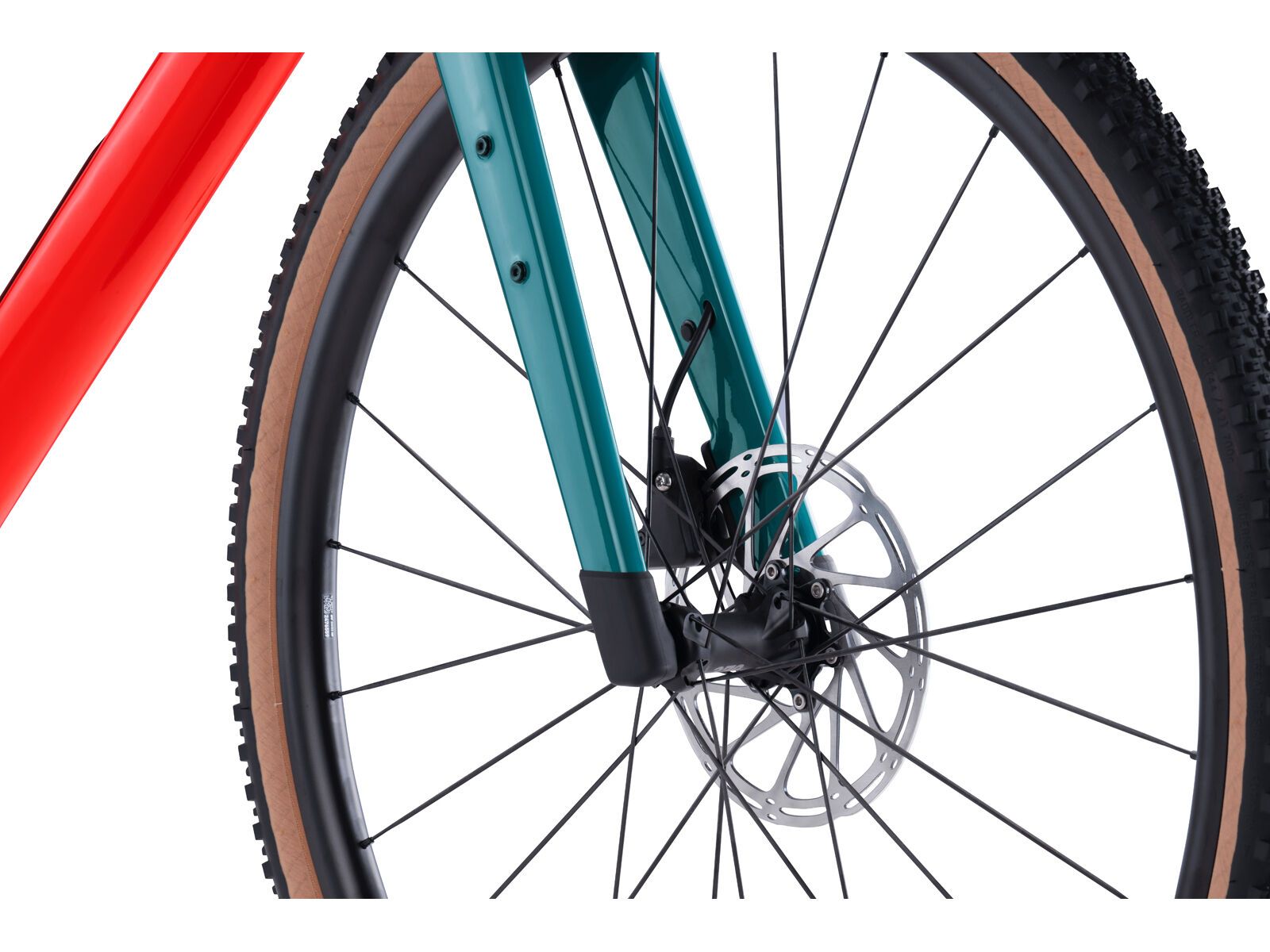 BMC URS Two, neon red/dark petrol - Bild 9