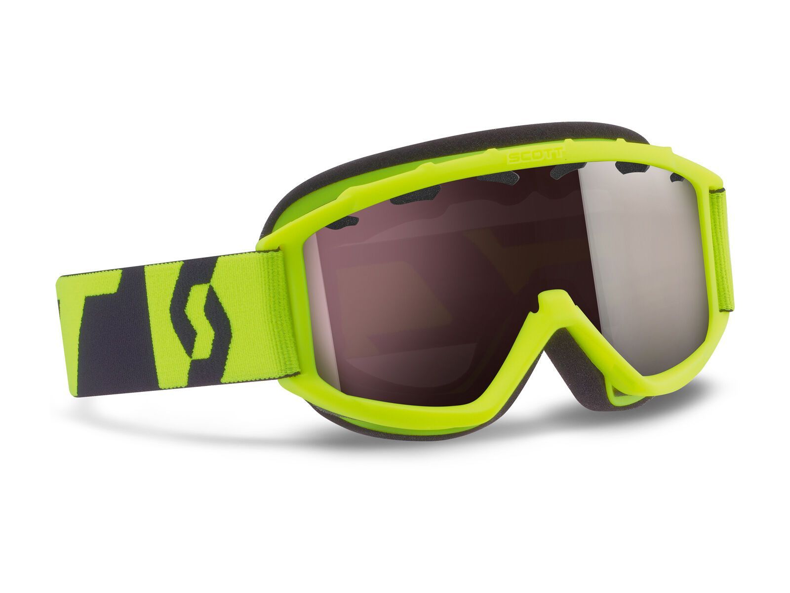 Scott Hook Up Junior, neon yellow/silver chrome - Bild 1