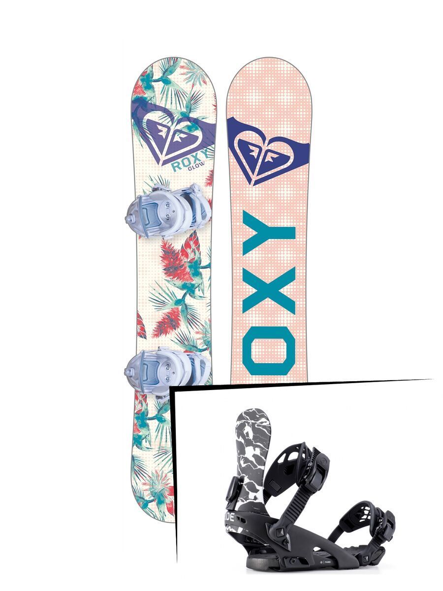 Set: Roxy Glow 2019 + Ride Fame black marble - Bild 1