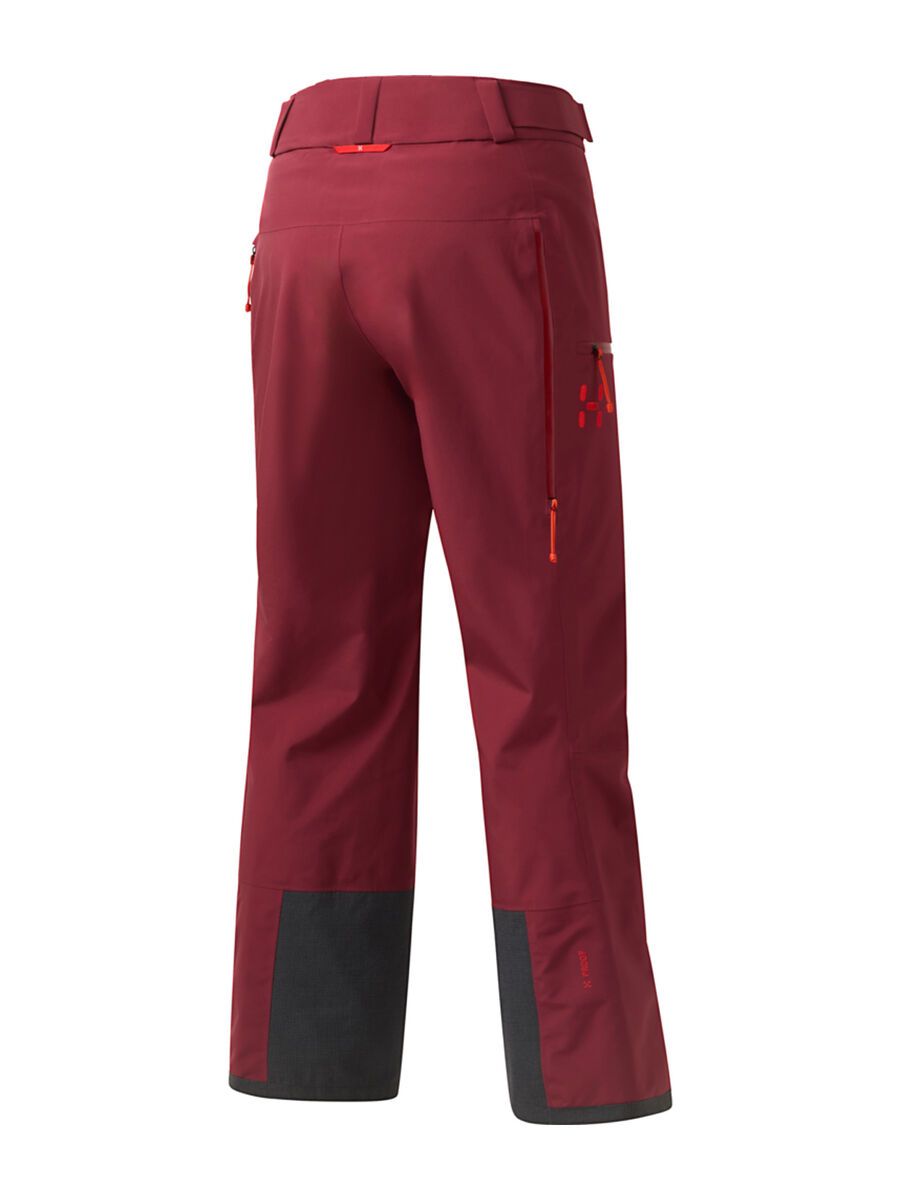 Haglöfs Alper Proof Pant Women, carmine red - Bild 2