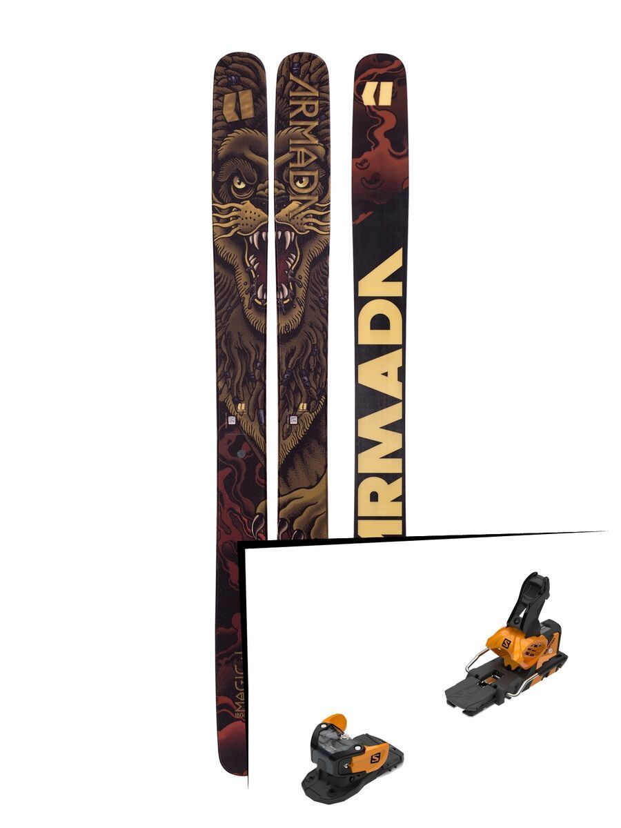 Set: Armada Magic J 2019 + Salomon Warden MNC 13 saffron/black - Bild 1