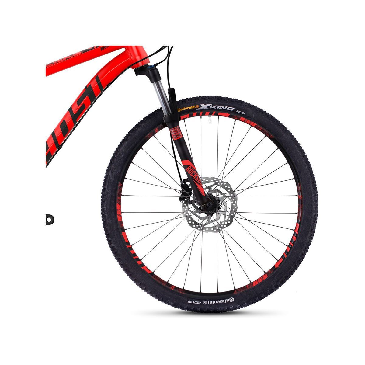 Ghost Kato 7.7 AL, neon red/night black - Bild 2