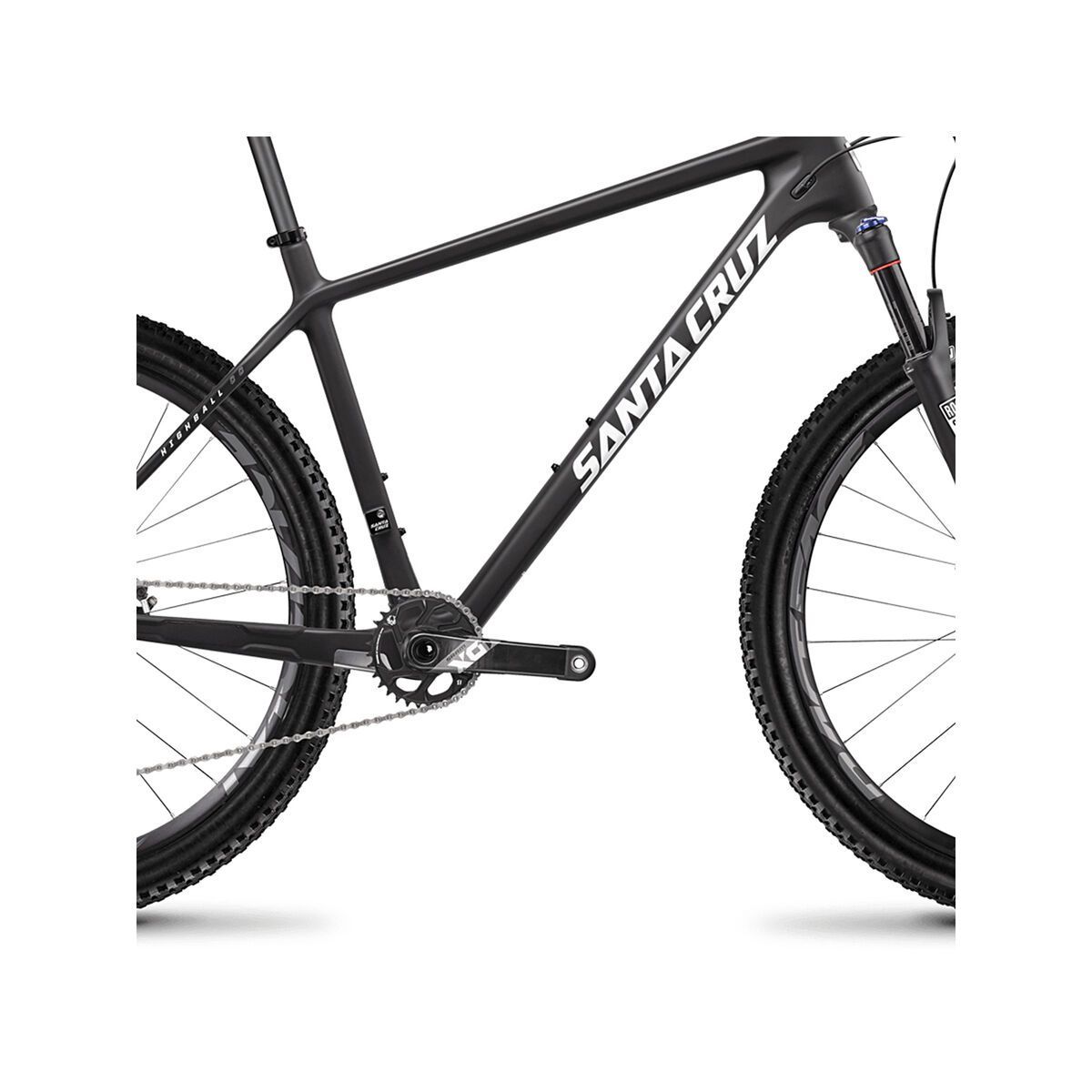 Santa Cruz Highball CC X01 27.5, matte carbon and white - Bild 4