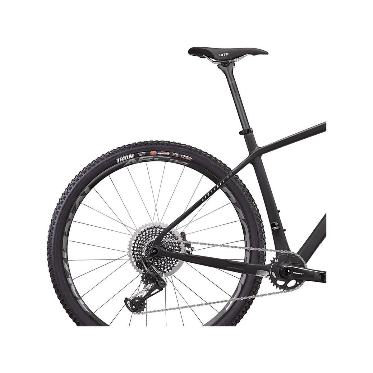 Santa Cruz Highball CC X01 29, matte carbon and white - Bild 6