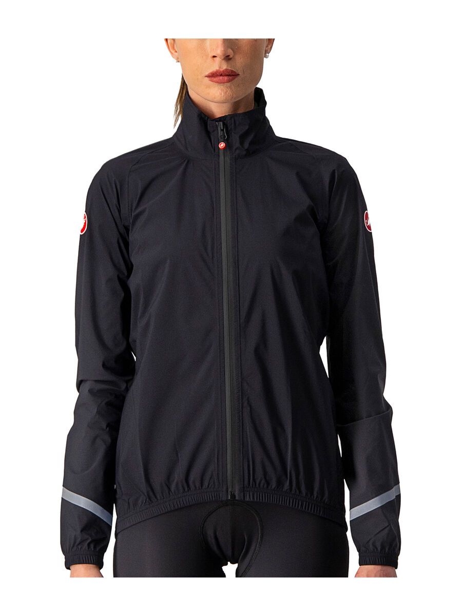 Castelli Emergency 2 W Rain Jacket, light black - Bild 1