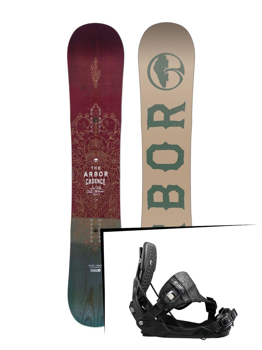 Set: Arbor Cadence 2017 + Flow Minx Hybrid (1718427S) - Bild 1