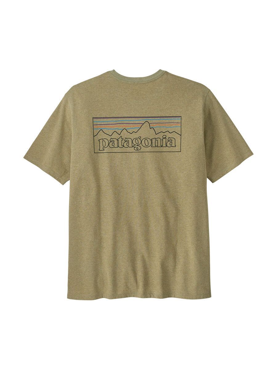 Patagonia Men's P-6 Logo Responsibili-Tee P-6 Outline, gumtree green - Bild 2