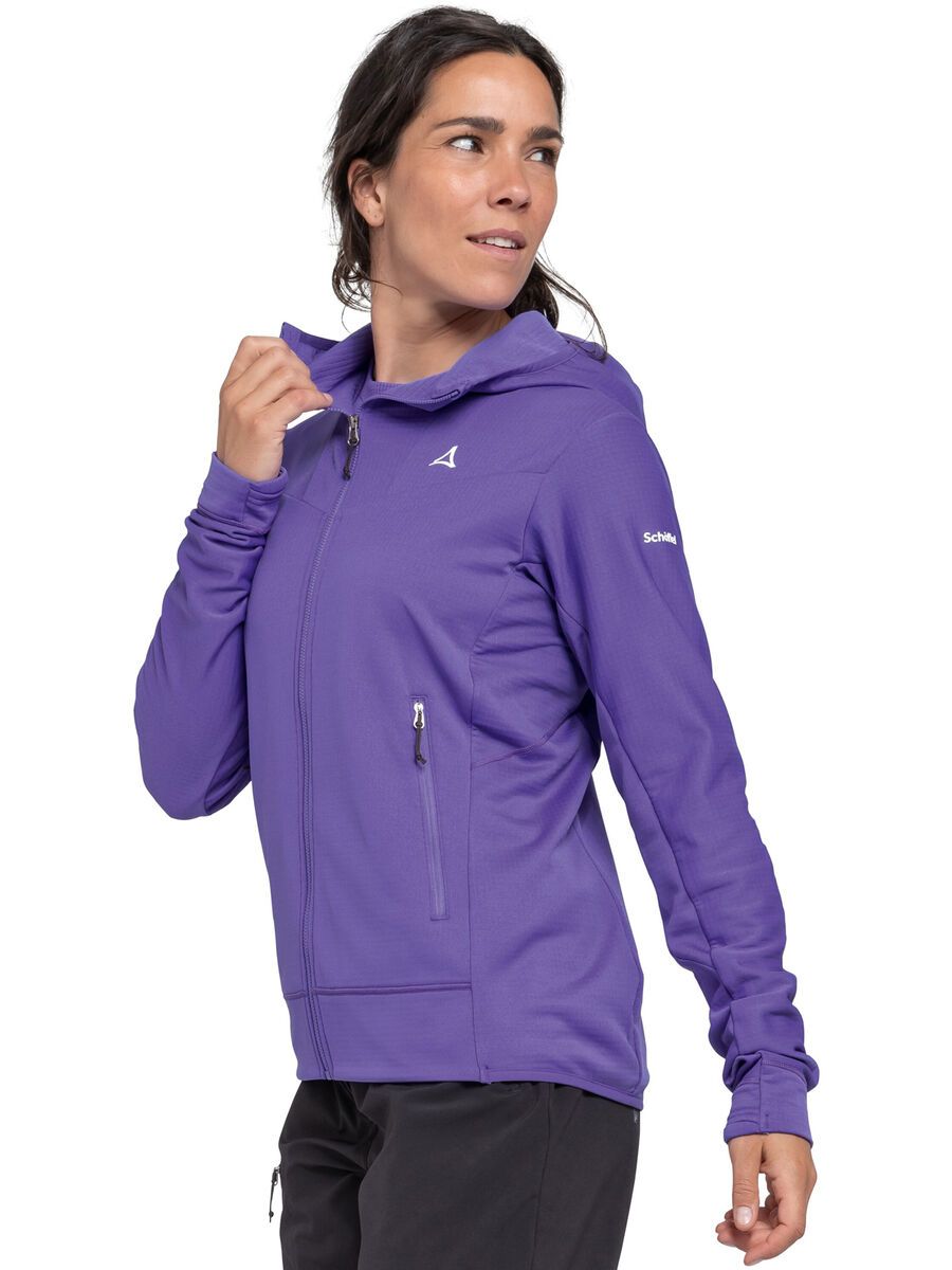Schöffel Fleece Hoody Style Blaueis WMS, purple power - Bild 4