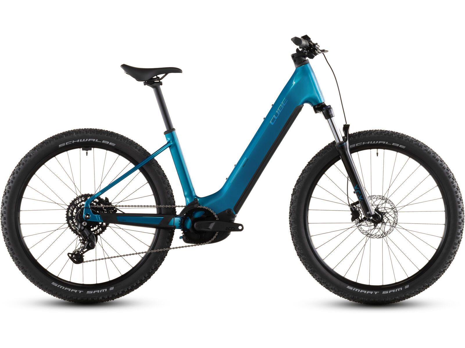 Cube Reaction Hybrid Performance 600 Easy Entry 27.5, electricblue´n´dazzle - Bild 1