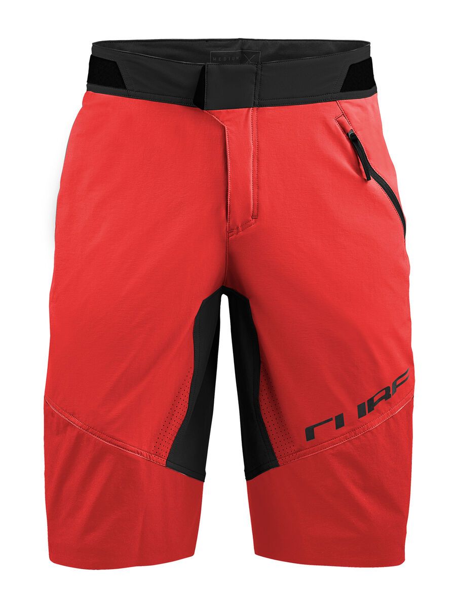 Cube Edge Baggy Shorts, red - Bild 1