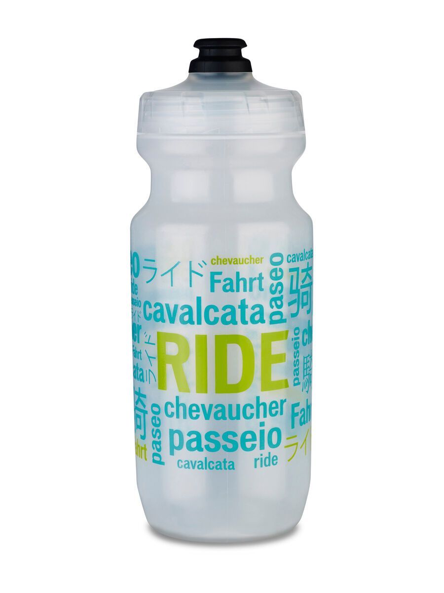 Specialized Little Big Mouth 21 oz Water Bottle, translucent/teal - Bild 1