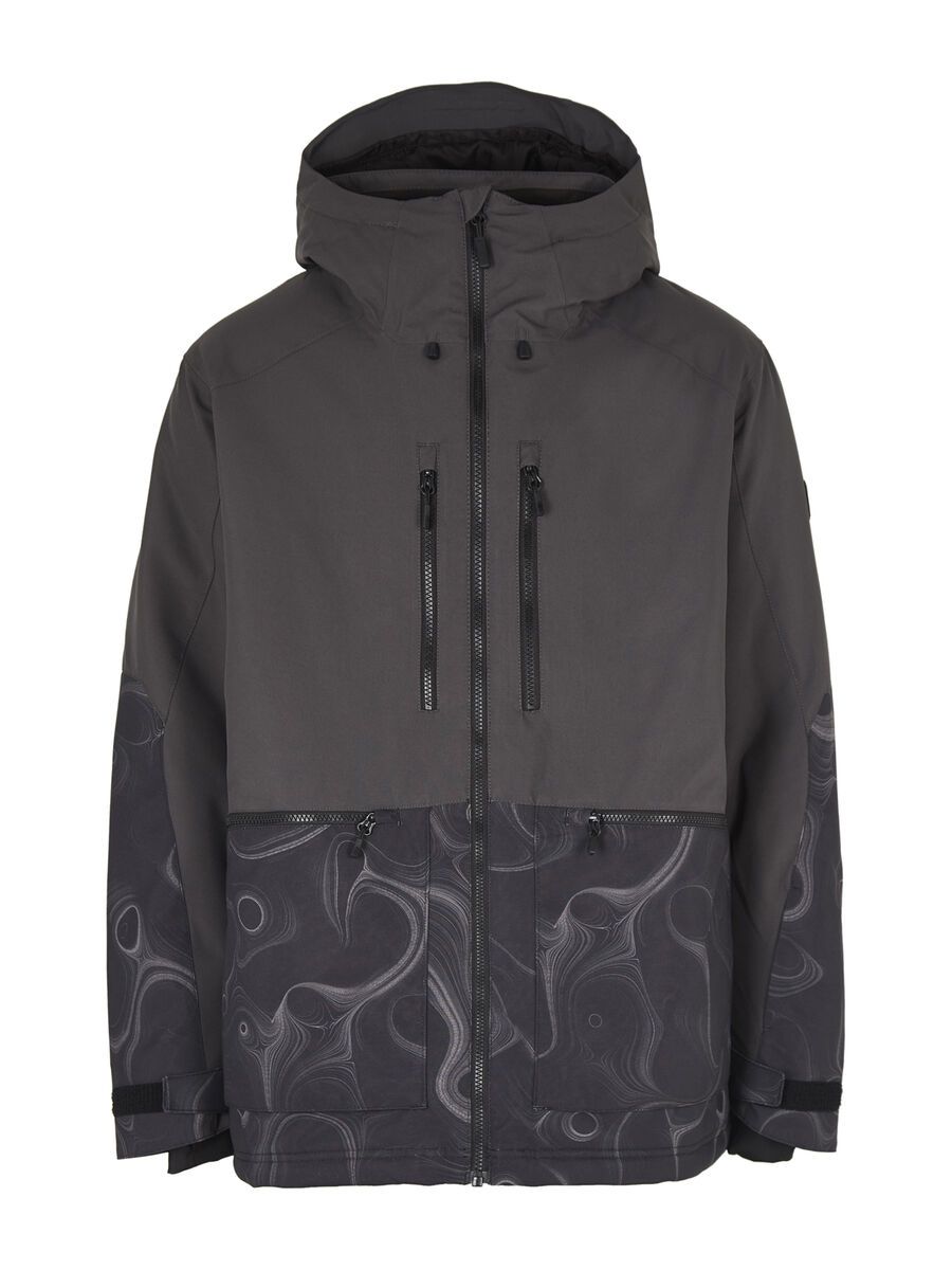 O’Neill Texture Jacket black out colour block XL 2500059-49010-XL