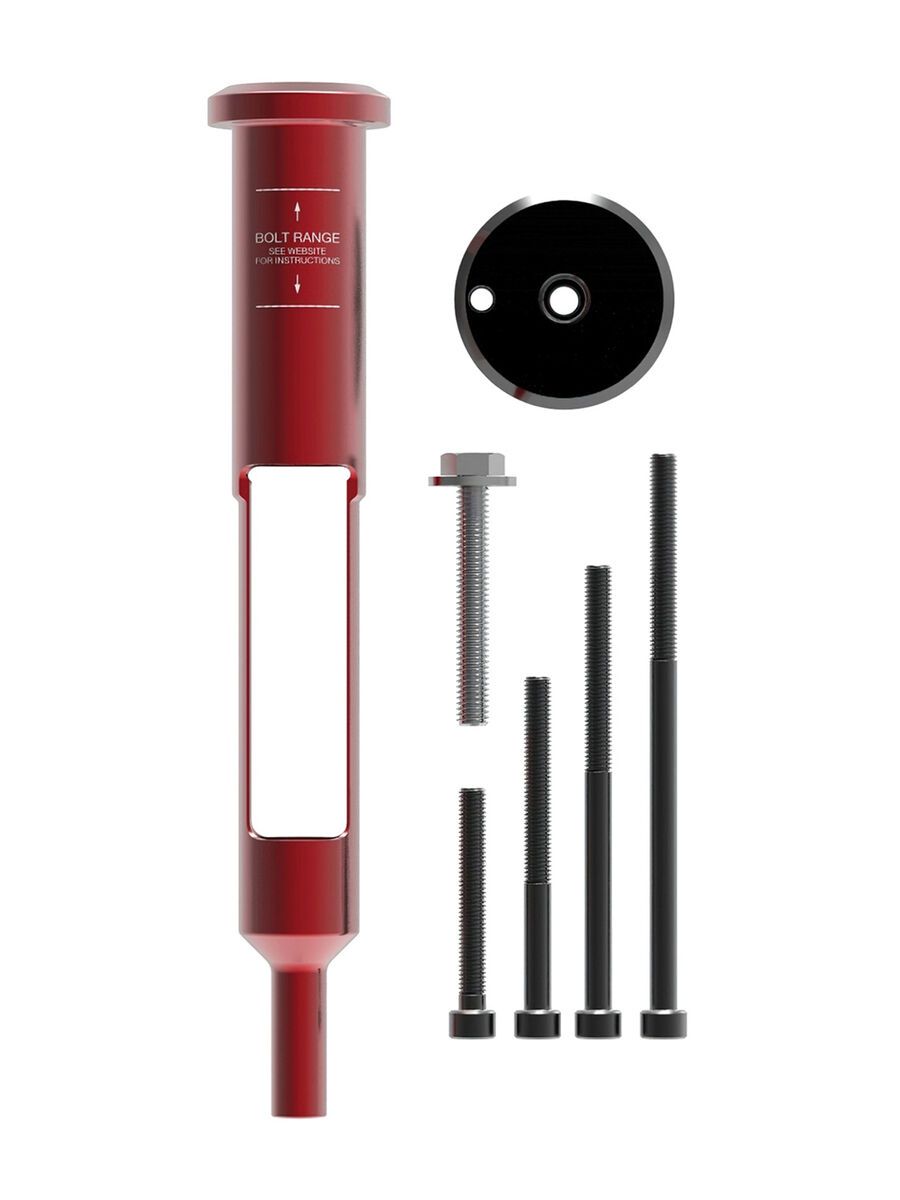 OneUp Components EDC Threadless Carrier, red - Bild 1