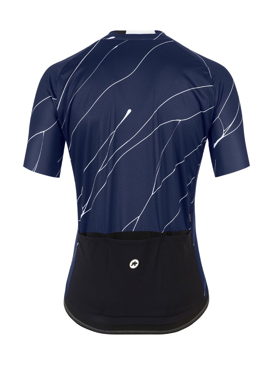 Assos Mille GT Jersey C2 Evo Ultra Blood, genesi blue - Bild 4
