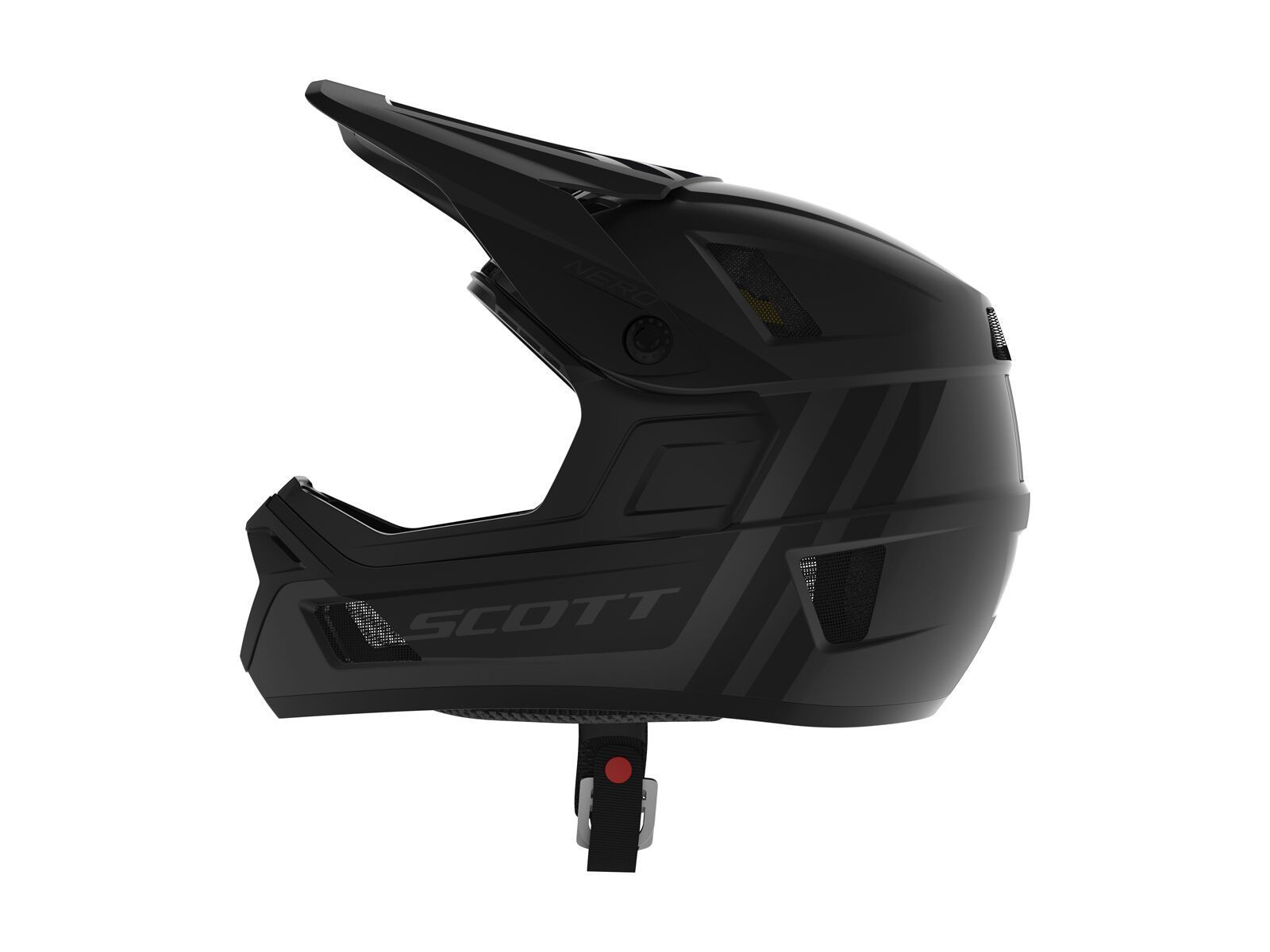 ***2. Wahl*** Scott Nero Plus Helmet stealth black - Bild 2