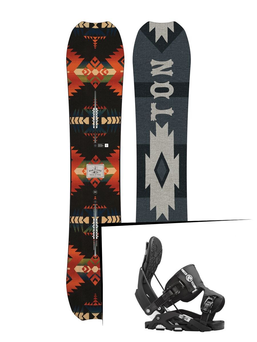 Set: Burton Trick Pony 2017 + Flow Nexus (1513157S) - Bild 1