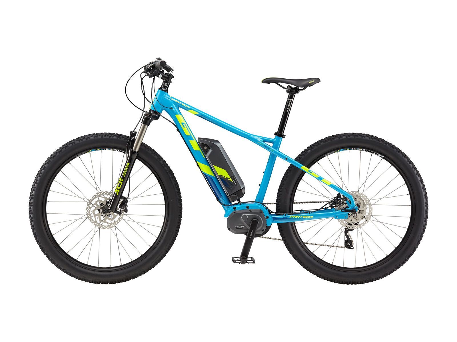 GT ePantera Dash, gloss cyan w/ neon yellow & deep navy - Bild 2