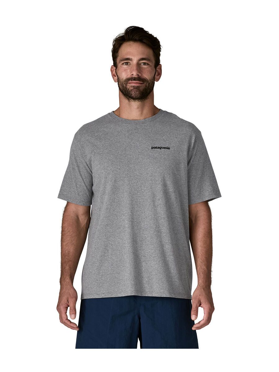 Patagonia Men's P-6 Logo Responsibili-Tee, gravel heather - Bild 3