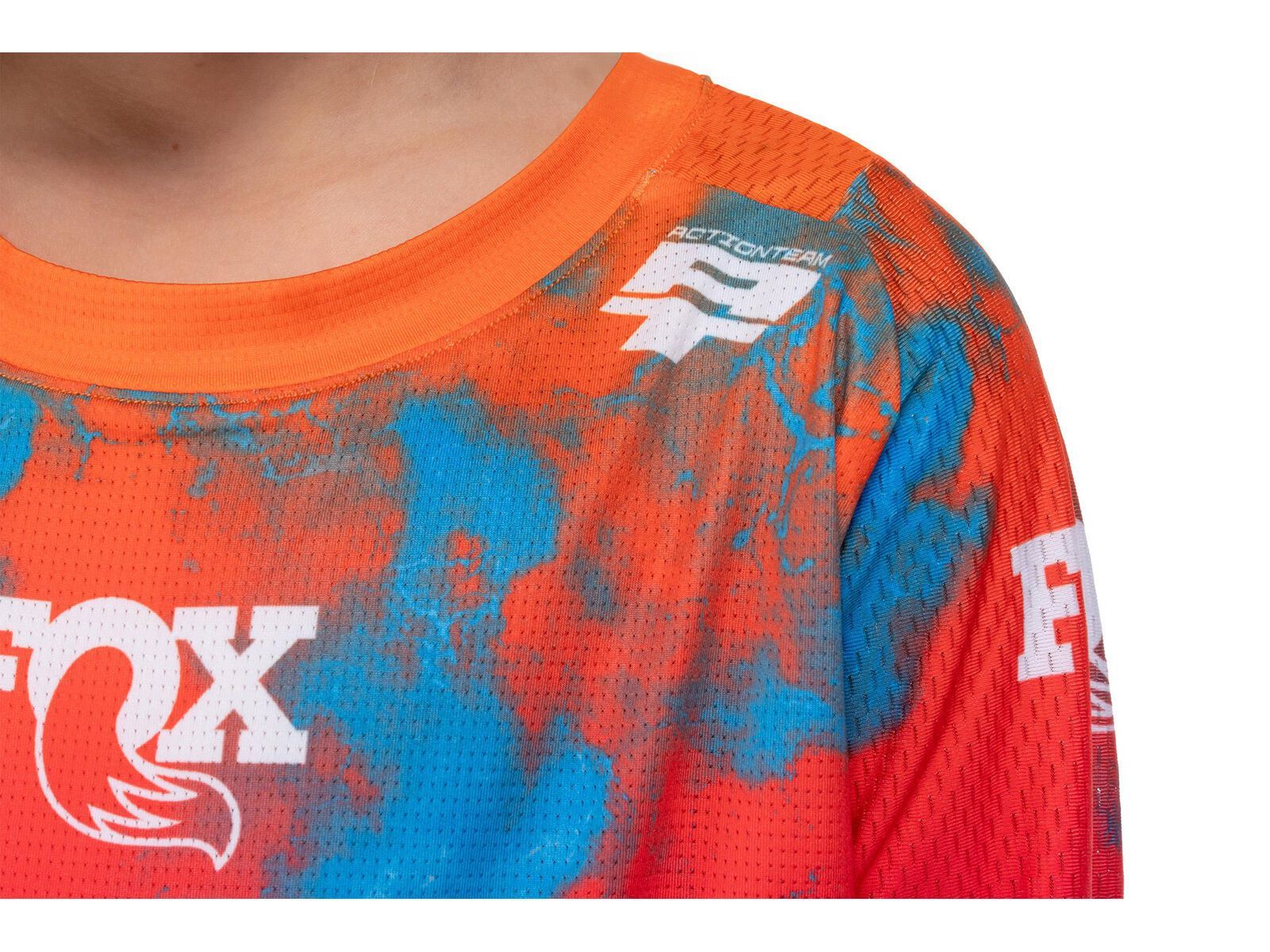 Cube MTB Trikot Rookie X Actionteam langarm, blue´n´pink´n´orange - Bild 4
