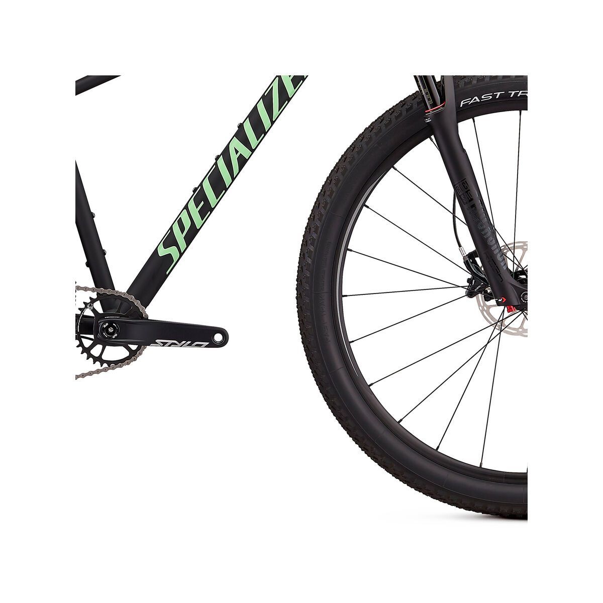 Specialized Women's Chisel Expert, satin gloss black/acid kiwi - Bild 5