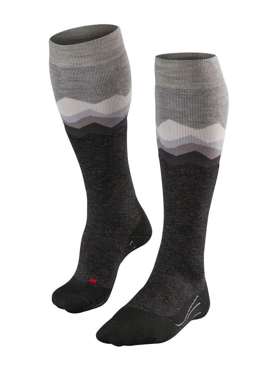 Falke SK2 Crest Herren Kniestrümpfe, m.grey mel - Bild 1