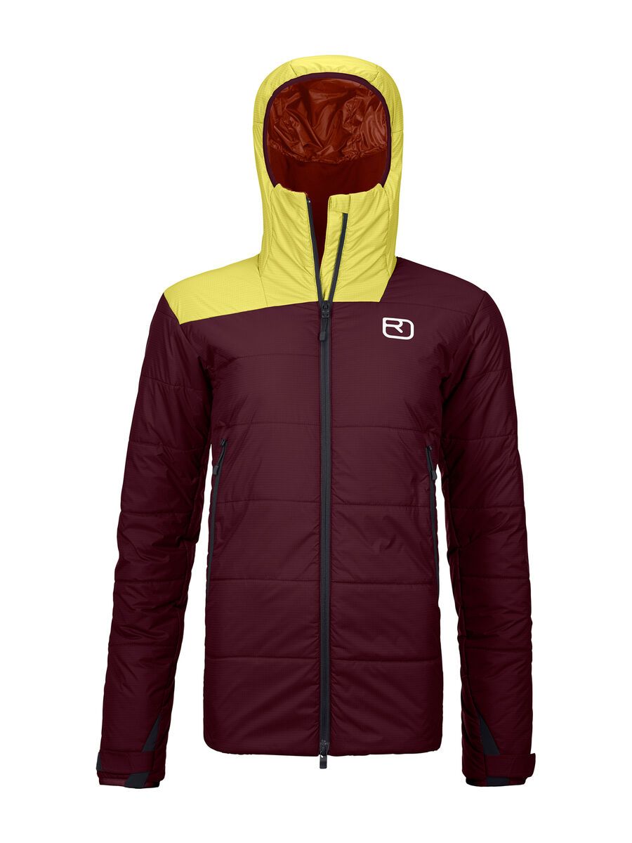 Ortovox Swisswool Zinal Jacket W, dark wine - Bild 1