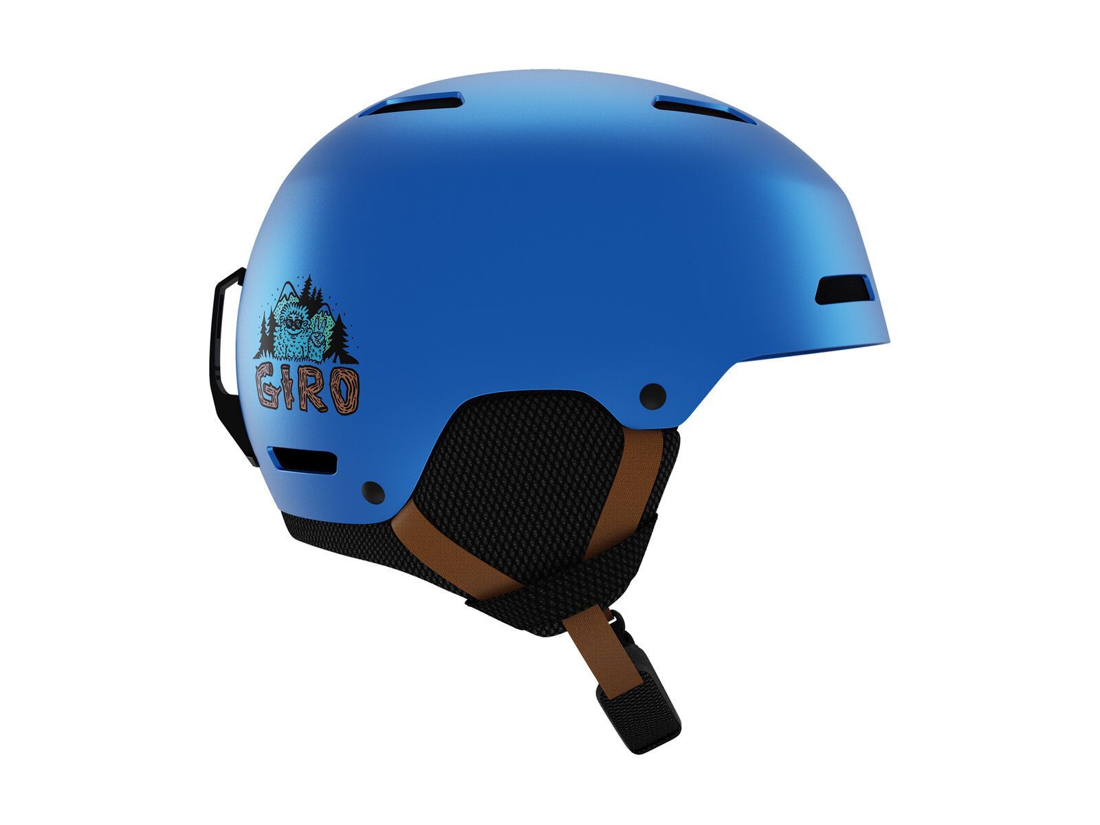 Giro Crüe, blue shreddy yeti - Bild 3