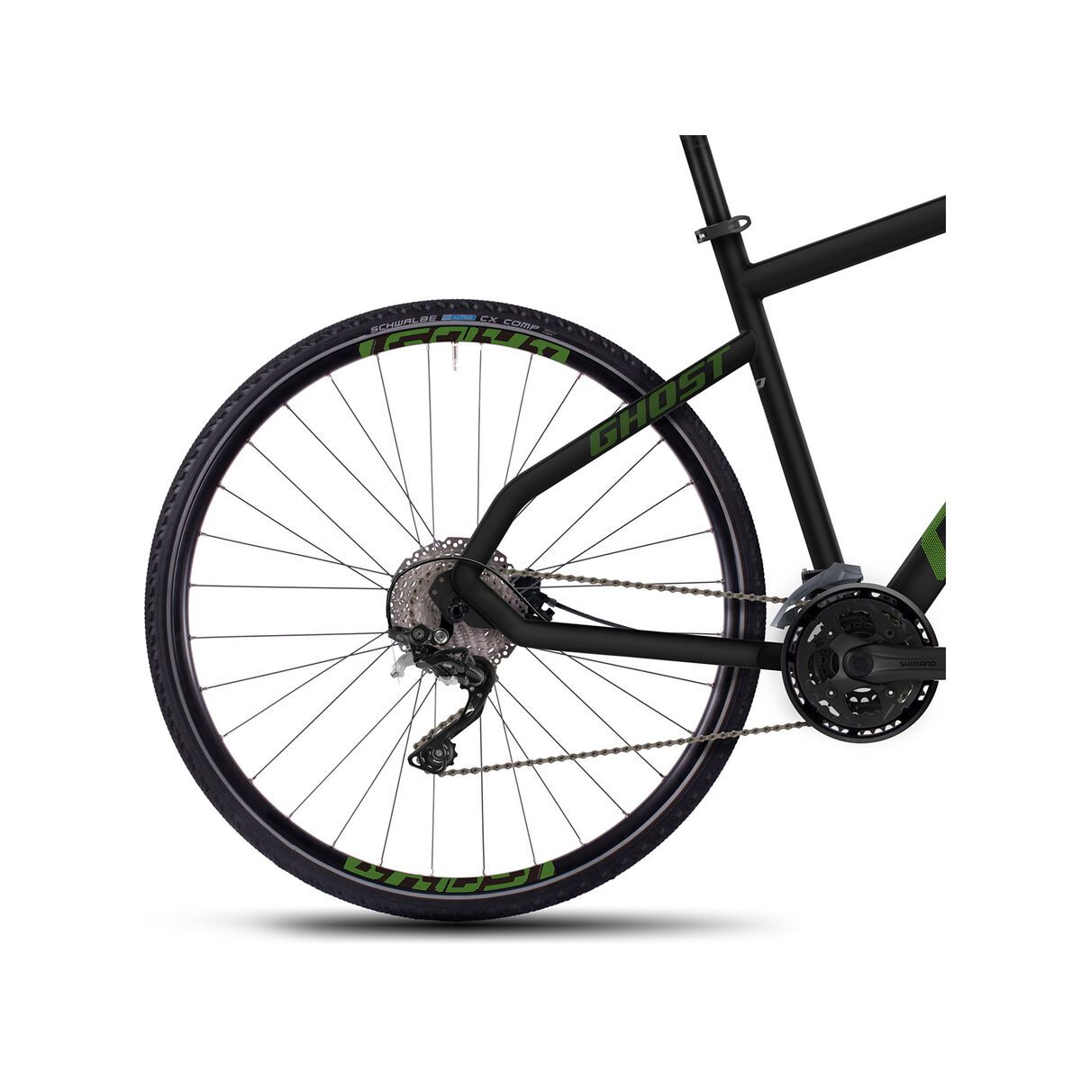 Ghost Square Cross 5, black/green - Bild 4