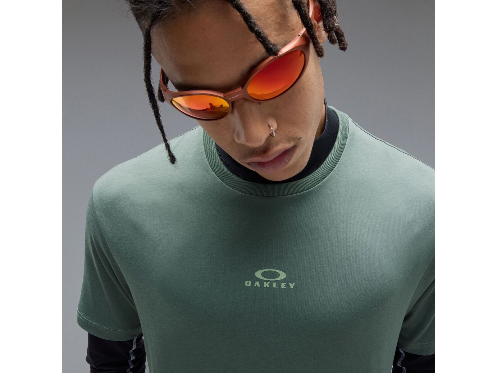 Oakley Bark New SS, aviator green - Bild 5