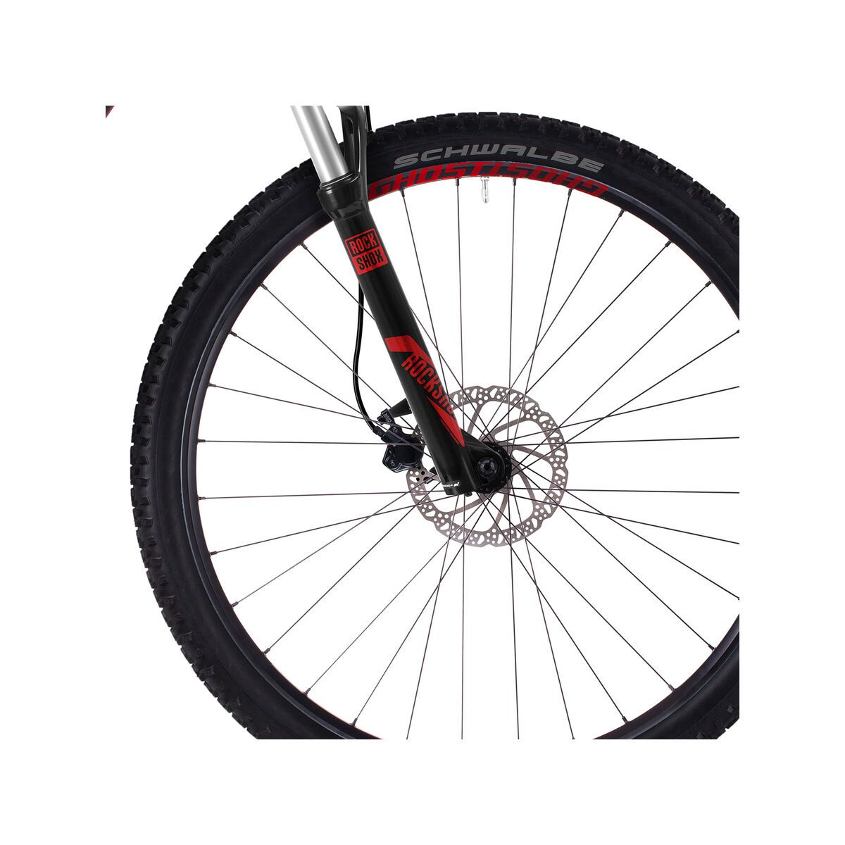 Ghost Hybride Teru 5 AL, riot red/night black/classic red - Bild 2